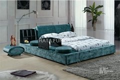 2012 new design convenient tomenta king bed