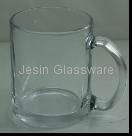 Glass cup with Handle ZB13