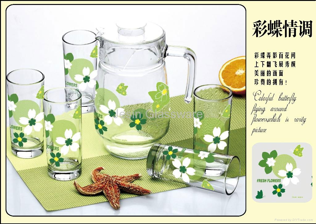 Glass Pot Set Glass Cup Set Glass Water Pot High Quality And Best Price