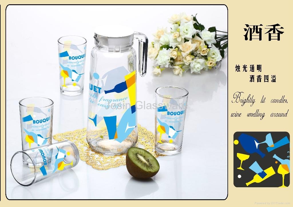 Glass Pot Set Glass Cup Set Glass Water Pot High Quality And Best Price 5