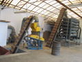 Combined sieving machine for peanut