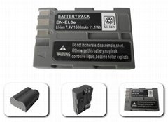 EN-EL3e compatible battery 