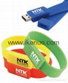 Gift usb wristband usb stick