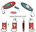 Santa Clause usb flash/christmas usb flash memory 3