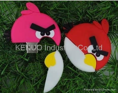 8GB cartoon bird shape usb flash driver