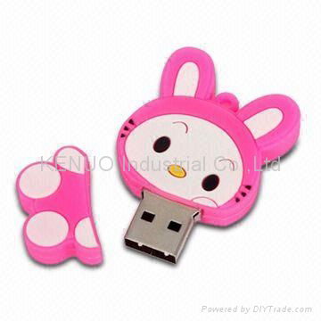 8GB cartoon bird shape usb flash driver 3