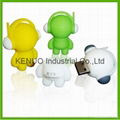 PVC Muisc Boy USB Pendrive