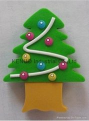 USB in Christmas Tree Shape
