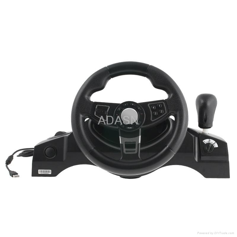 Wired Vibration Steering Racing Wheel for xBox 360 