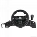 Wired Vibration Steering Racing Wheel for xBox 360  1