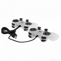 PC USB Double Game Controller with Twin Shock