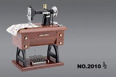 sewing machine musical box