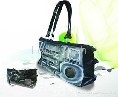 hand bag with builti in speaker  usable design