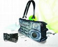 hand bag with builti in speaker  usable design 1