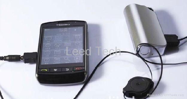 portable universal charger compatible with mobile phone ipod PSP