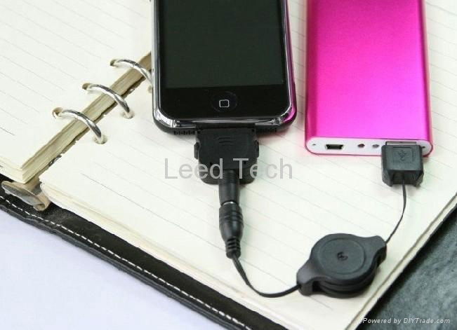 mini multi function charger for mobile phone ipod PSP 2