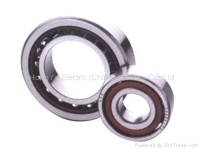 Motor bearing of deep groove ball bearing