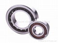 Motor bearing of deep groove ball