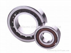 Motor bearing of deep groove ball bearing