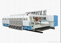 corrugated flexo printing slotting machine with die cutting department