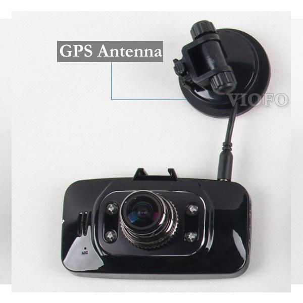 Free Shipping GS8000 Car DVR Car Video Recorder Camcorder With GPS & G-Sensor 2