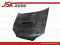 carbon fiber hood for subaru 1