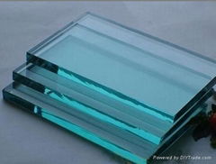 Clear float glass