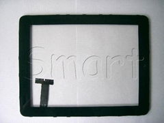 digitizer with frame for ipad 2