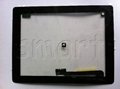 digitizer with adhesive, camera seat and home button for new ipad