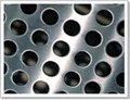 Round Hole Perforated Metal Fence