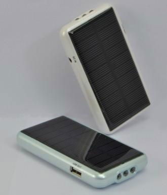 Solar Charger with memory card and Torch Function