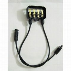 Solar PV Junction Box with 3 Pieces Diode and 1000V DC max. Voltage