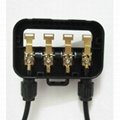 Solar PV Junction Box with 3 Pieces Diode and 1000V DC max. Voltage 2