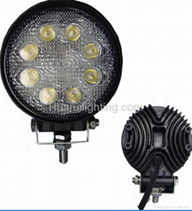 Popular 24W LED work light with alunimum alloy housing