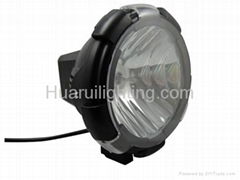 DC9-36V 55W 7inch HID driving light with black color