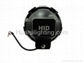 DC9-36V 55W 7inch HID driving light with black color 5