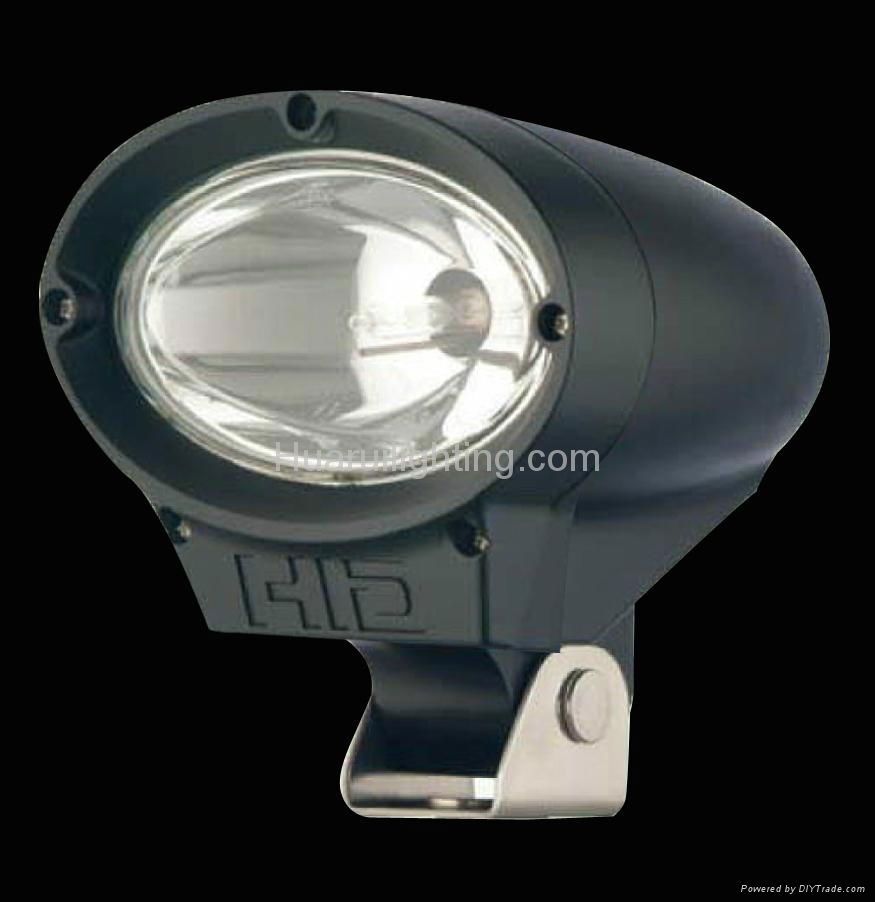 55W 6inch HID work light with Aluminum Alloy housing and internal ballast