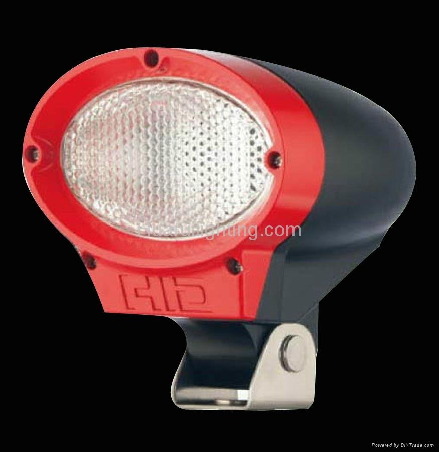 55W 6inch HID work light with Aluminum Alloy housing and internal ballast 3