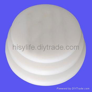 Food Grade Plastic Chopping Block in LDPE available in round and square board 5