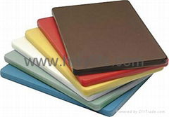 Food Grade Plastic Cutting Block in square with sizes and colors available