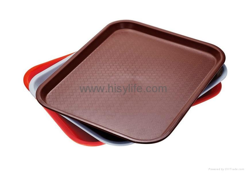 Non-slip Hotel Plate in restaurant service with Round tray in different sizes 4