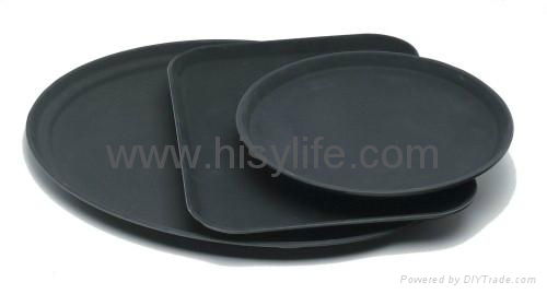 Super Fiberglass Non-slip Hotel and Restaurant Fast Food Tray in high quality