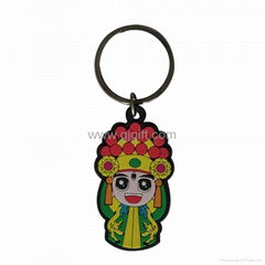 silicone keychain