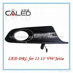 Specific LED DRL for VW Jetta Daylight Front Fog Lamp