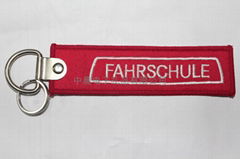 Polyester key chain