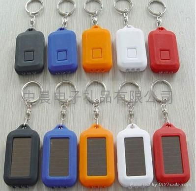 Solar LED Keychain  2