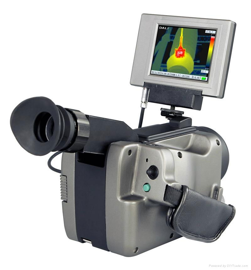 DL700E+1 600 degree 384X288 pixels high definition infrared thermal imager