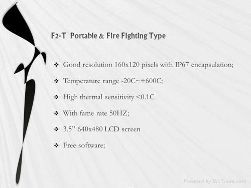 F2-T IP67 handheld thermal imaging camera for firefighting and rescue 3