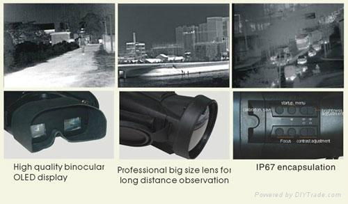 S730 binocular night vision camera-long distance infrared thermal imager 2