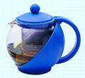 Glass tea&coffee pot 1